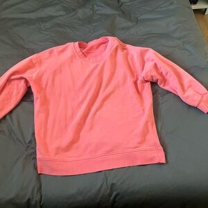 lululemon athletica Pink Crew Neck Sweater
